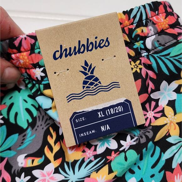 NWT Chubbies The Boomerangs Youth Classic Swim Trunks - Picture 7 of 9